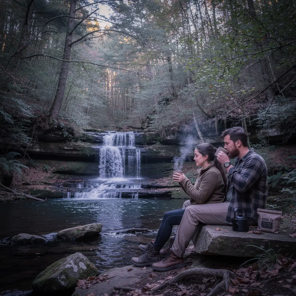 Ručne zbierané bylinky vo sviežej zelenej prírode Slovenska